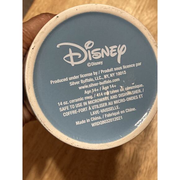 Disney Princesses Coffee Tea Mug Light Blue Ariel Jasmine Snow White Belle 2018 - Picture 3 of 4